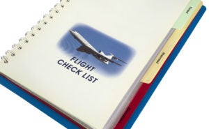Today, flight checklists are an essential and required safety tool in the airline industry.