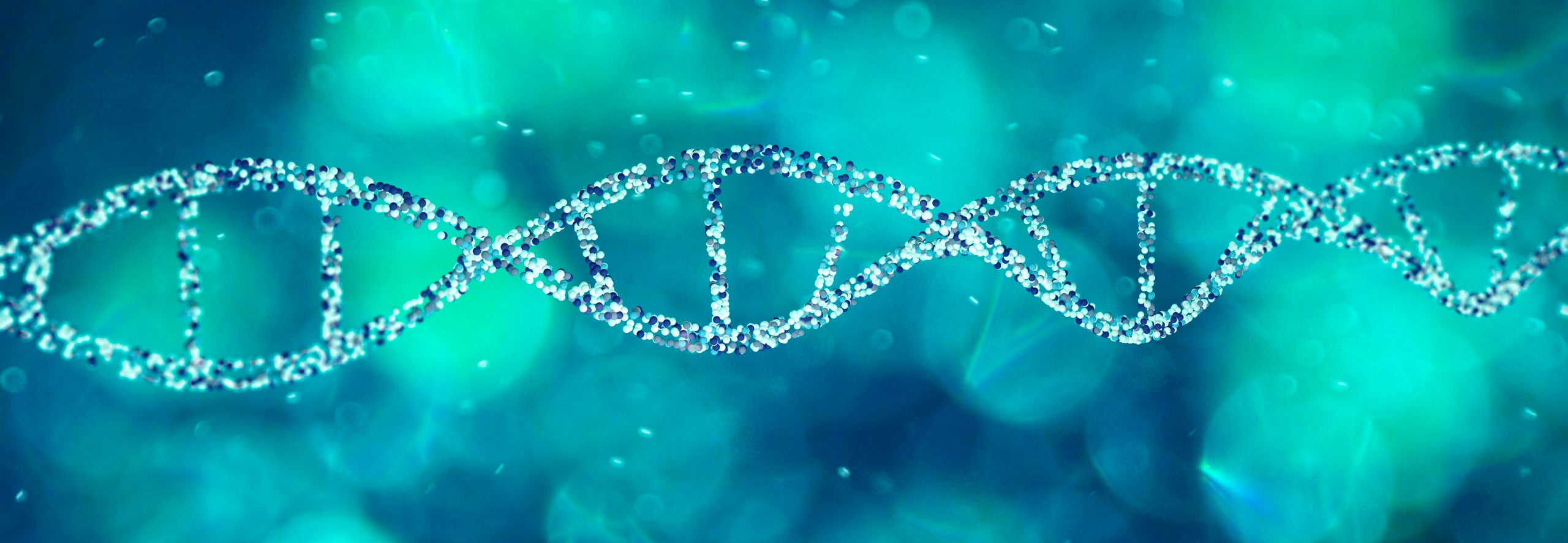 DNA helix, Deoxyribonucleic acid is a thread-like chain of nucleotides carrying the genetic instructions used in the growth, development of all known living organisms. 3d render